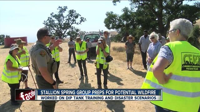 Stallion Springs CERT preps for wildfires