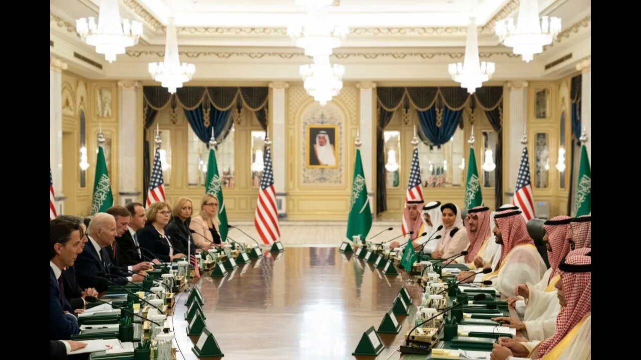 Biden exchanges fist bump with Saudi crown prince before controversial meeting