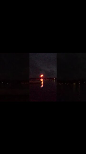 Fireworks Newton Lake Pennsylvania