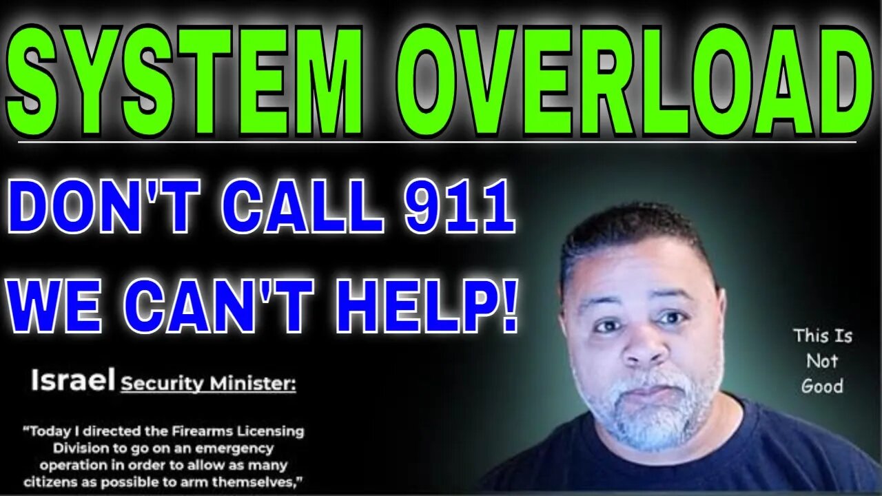 MAD MAX! - Residents Told NOT TO CALL 911 Because The System Is Overloaded