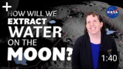 How will we extract water on the moon ?