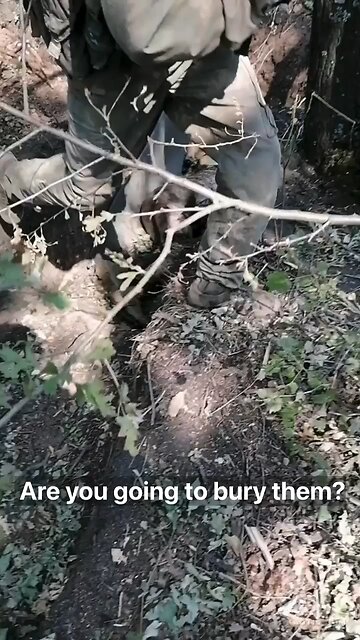 🔞Russian armed forces clear a Ukrainian trench in Krasnolimansky direction