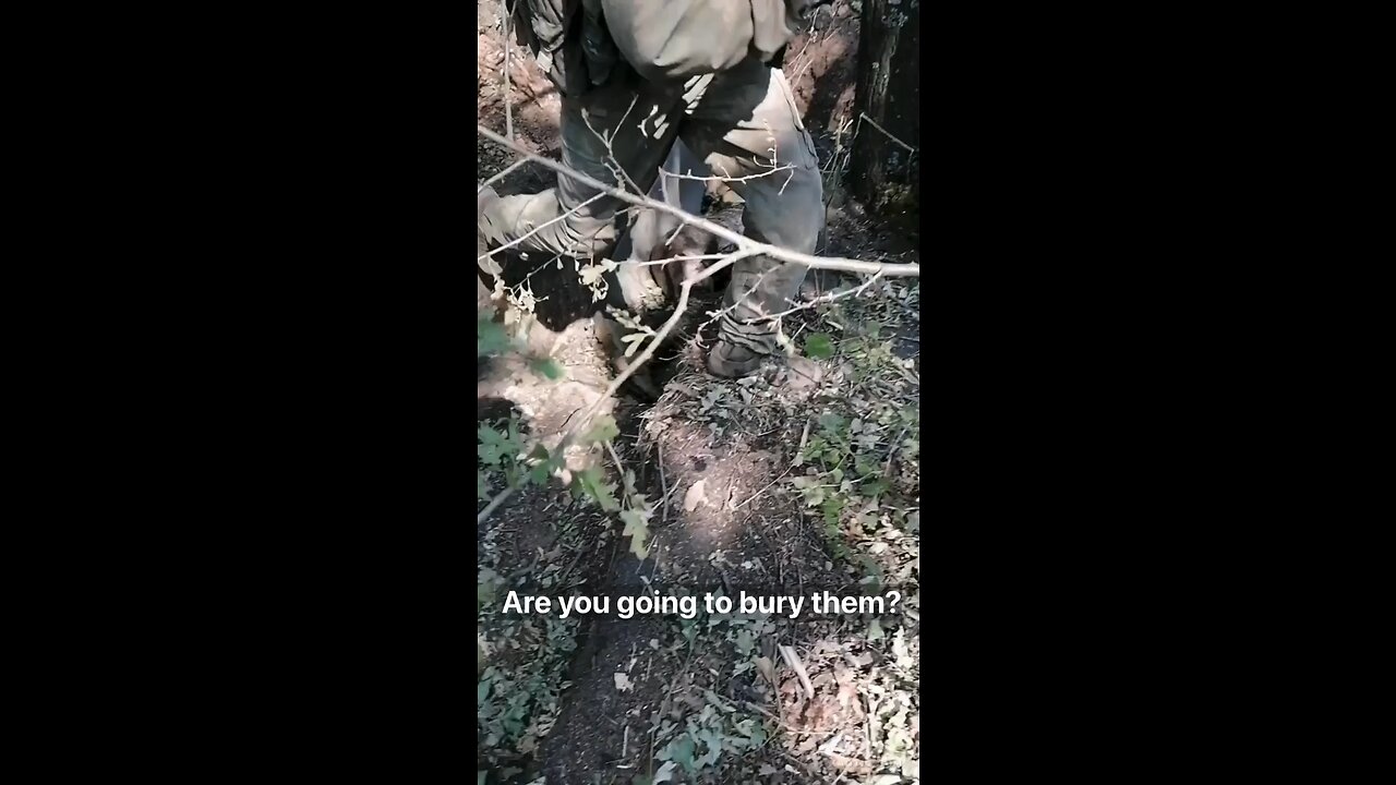 🔞Russian armed forces clear a Ukrainian trench in Krasnolimansky direction