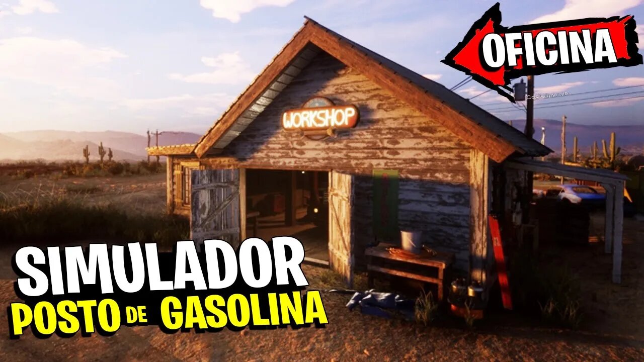 AMPLIEI O POSTO E ABRI UMA NOVA OFICINA - GÁS STATION SIMULATOR