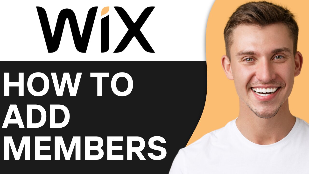 HOW TO ADD MEMBERS TO WIX SITE