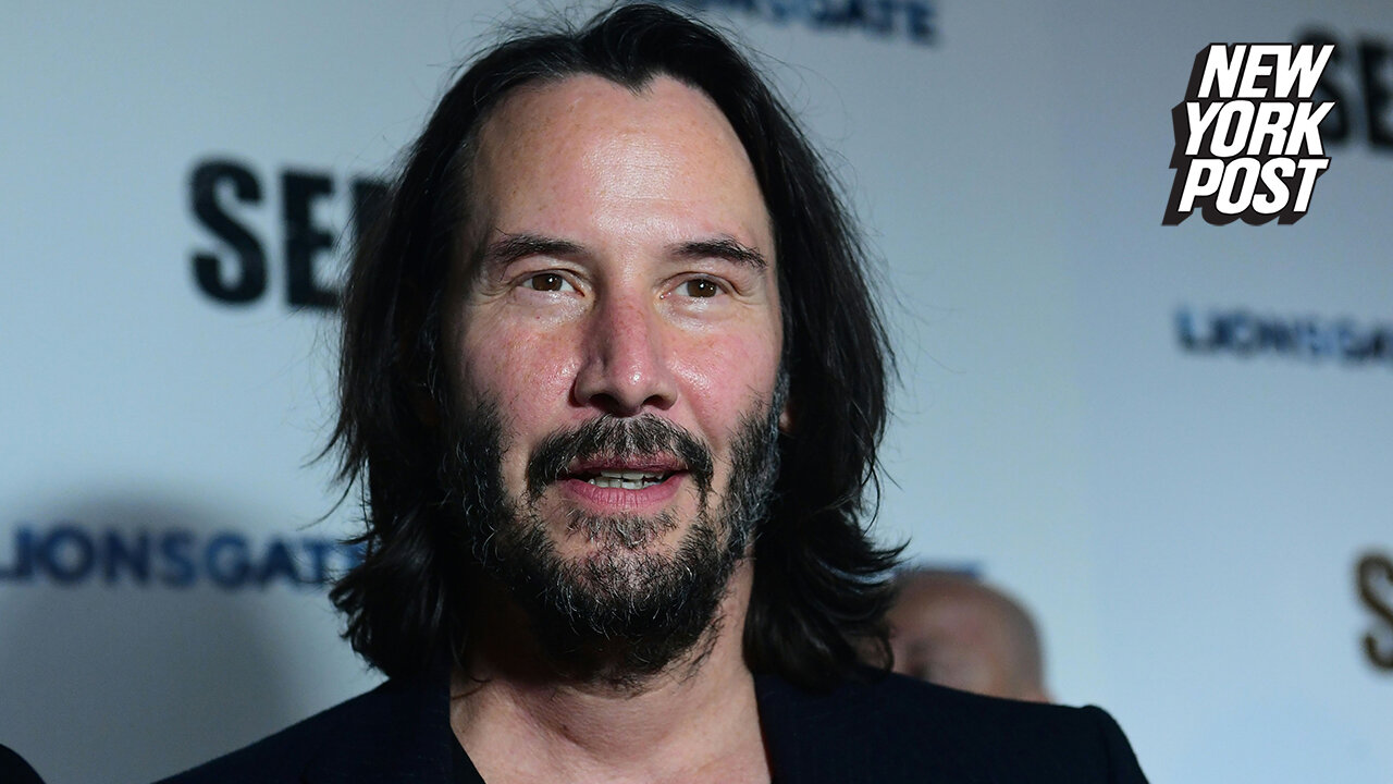 Keanu Reeves reacts after users try to have sex with his "Cyberpunk 77" video game character