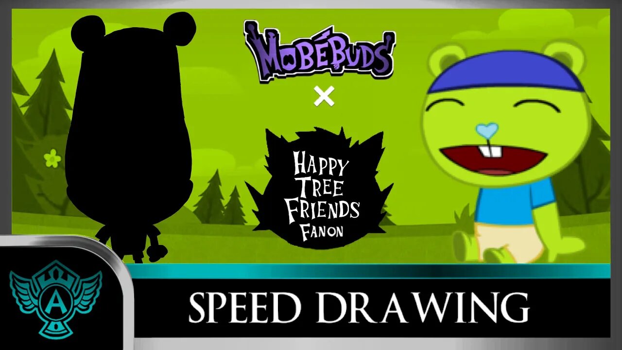Speed Drawing: Happy Tree Friends Fanon - Britton | Mobebuds Style