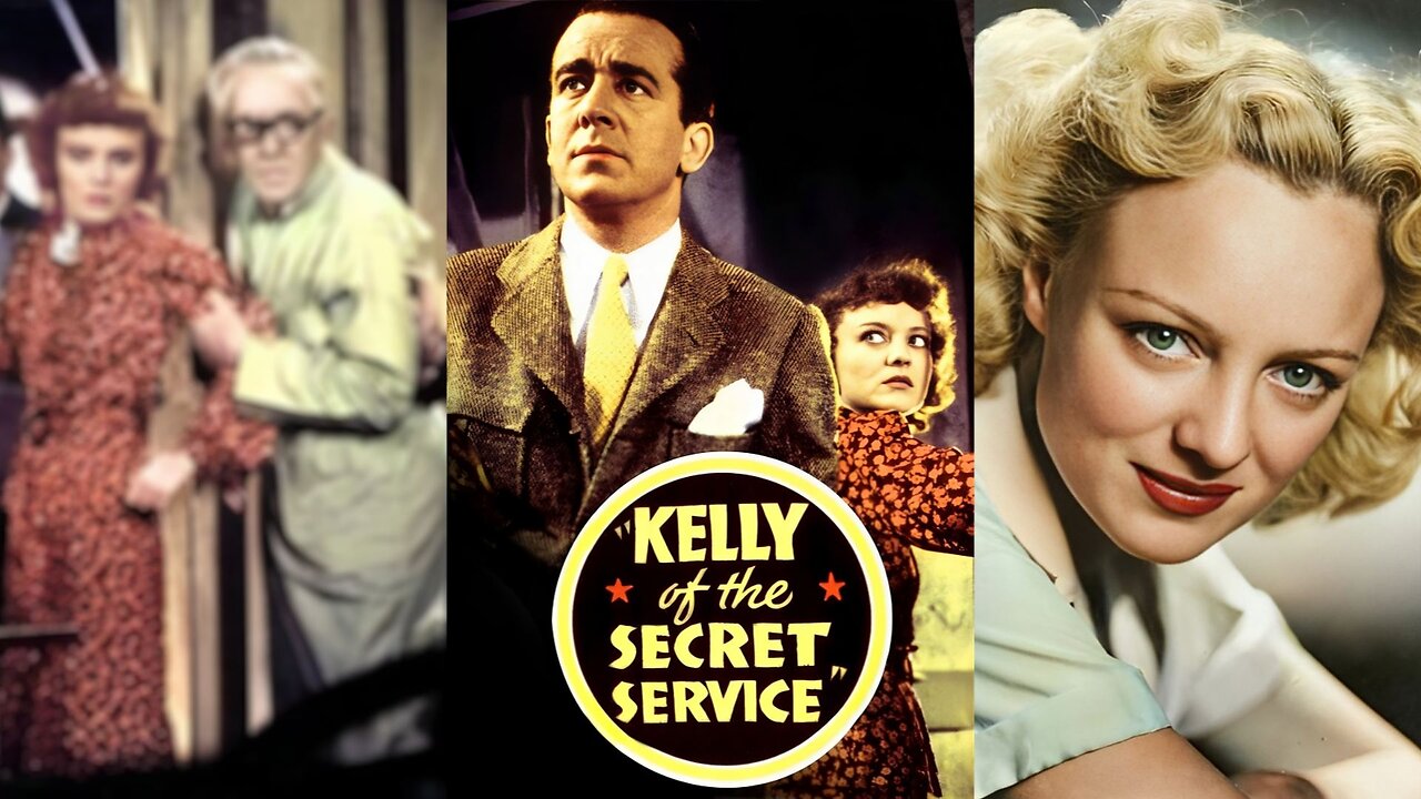 KELLY OF THE SECRET SERVICE (1936) Lloyd Hughes & Sheila Bromley | Crime, Drama, Mystery | B&W