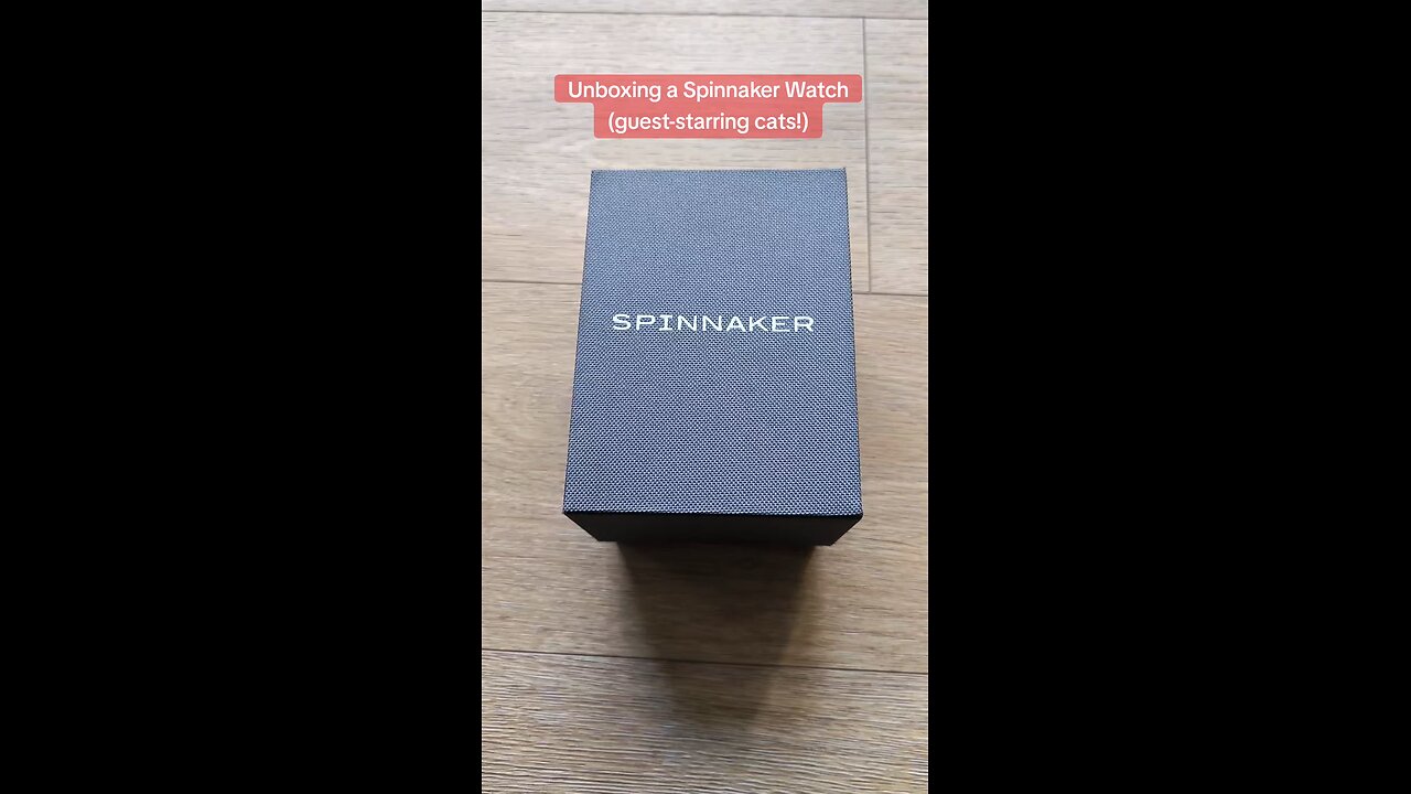 Unboxing the Red Sangria Croft Pioneer Automatic from Spinnaker Watches (Guest-Starring Two Cats!)