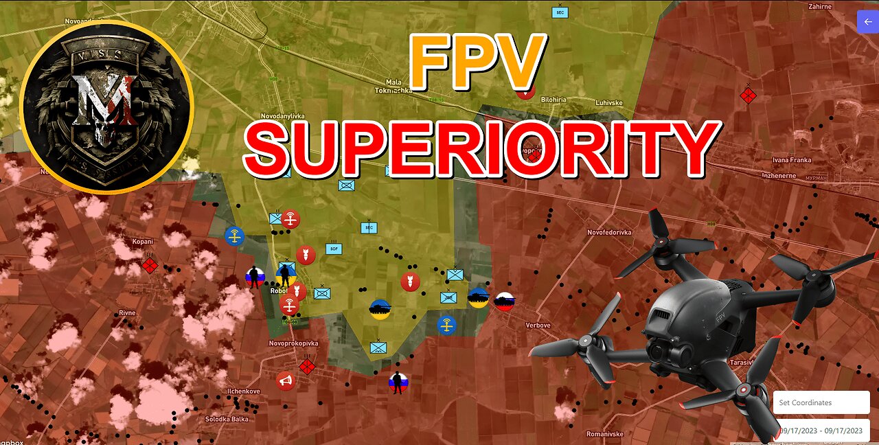 The Fall of Andriivka And Complete Dominance In The Air. Military Summary And Analysis For 2023.9.17