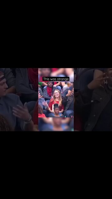 One of the strangest Jumbotron moments ever