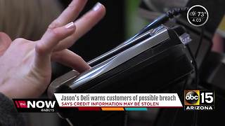 Jason’s Deli warning customers of possible security breach