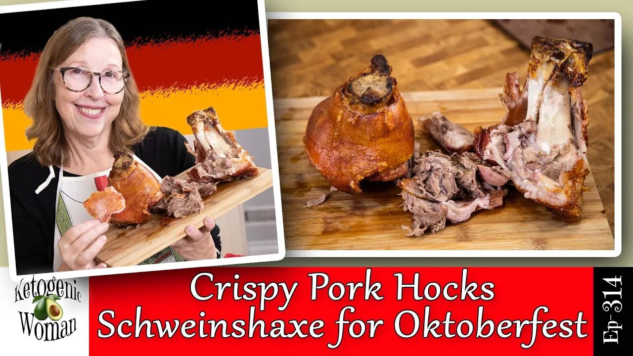 Crispy Pork Hock | German Oktoberfest Dish Schweinshaxe| Carnivore Pork Knuckle Recipe