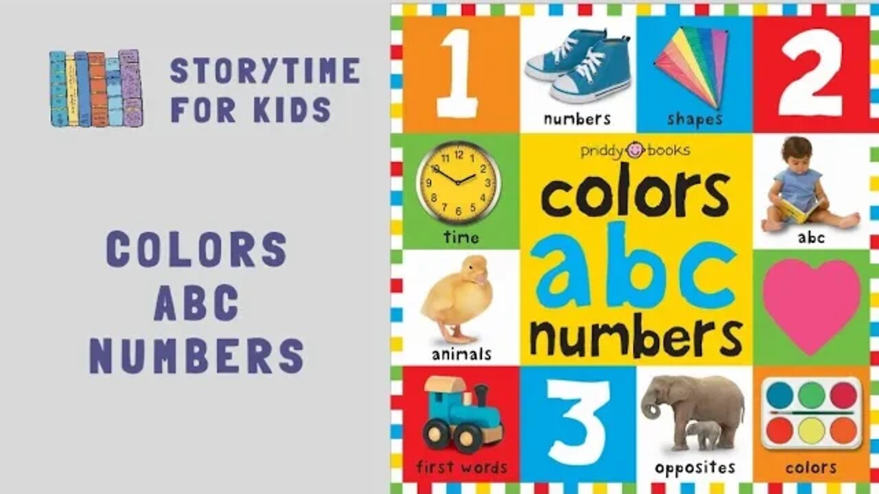 @Storytime for Kids | Colors ABC Numbers | Learn Colors, the Alphabet, Numbers, Spanish Words & +