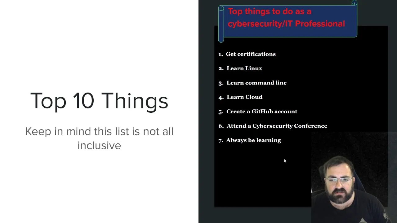 Ethical Hacking Episode 2: Top 10 things Cybersecurity #Cybersecurity #security #infosec #ceh