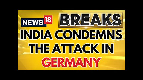 India Condemns The Attack At Christmas Market In Germany | Germany Christmas Market | News18