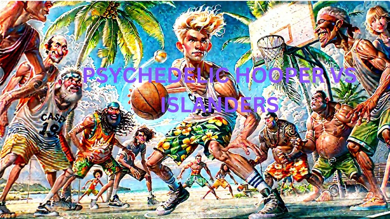 Psychedelic Hooper Takes on Islanders in an Epic Beachside Showdown!