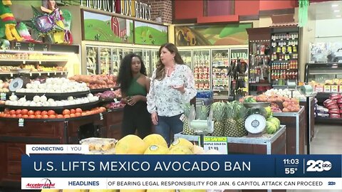 U.S LIFTS MEXICO AVOCADO BAN