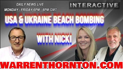 USA & UKRAINE BEACH BOMBING WITH LEE SLAUGHTER & WARREN THORNTON