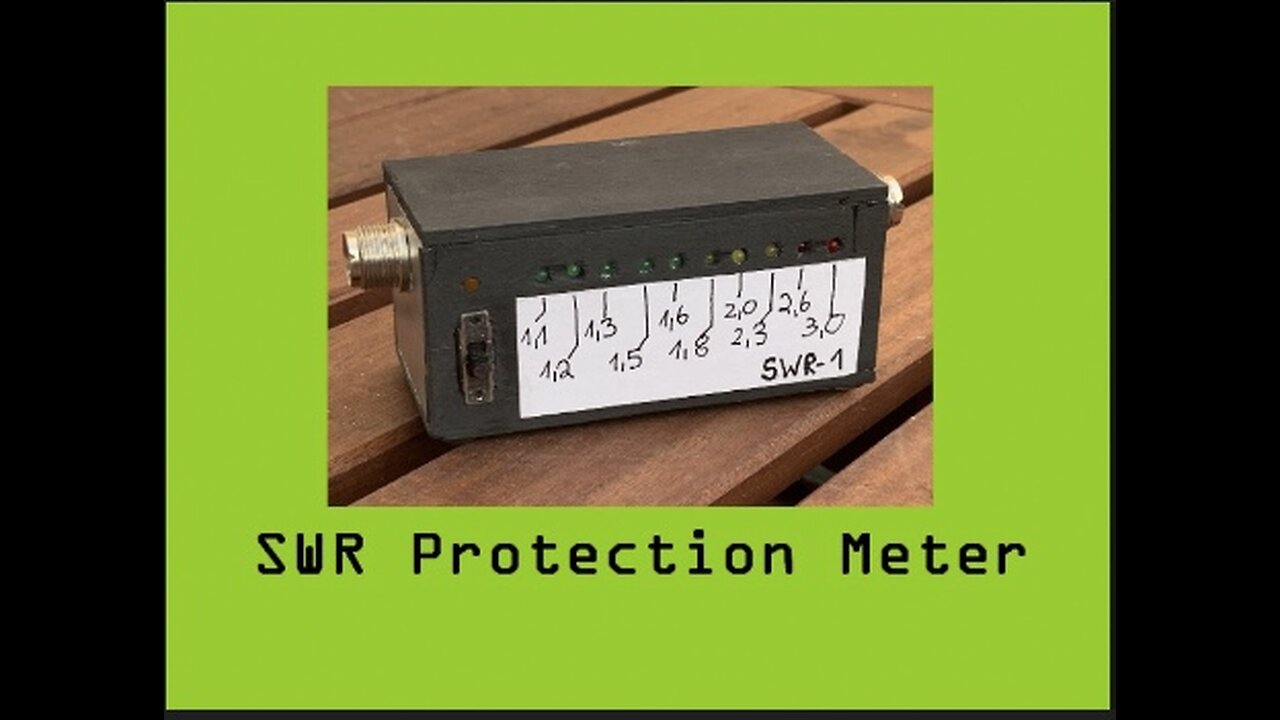 SWR Protection Meter für CB Funkgeräte selber bauen