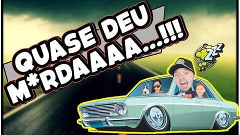 Quase deu M*eRd4 na estrada, 16 horas de viagem sem Dormir