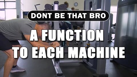 Don't Be That Bro - A Function to Each Machine