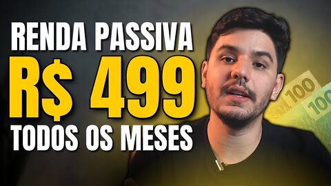 COMO GANHAR R$ 499 TODO MÊS SEM TRABALHAR?