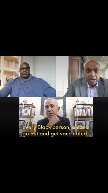 Barack Obama "If Wealthy & Powerful are lining up to get 💉, Everybody should know it's a good thing to GET!"