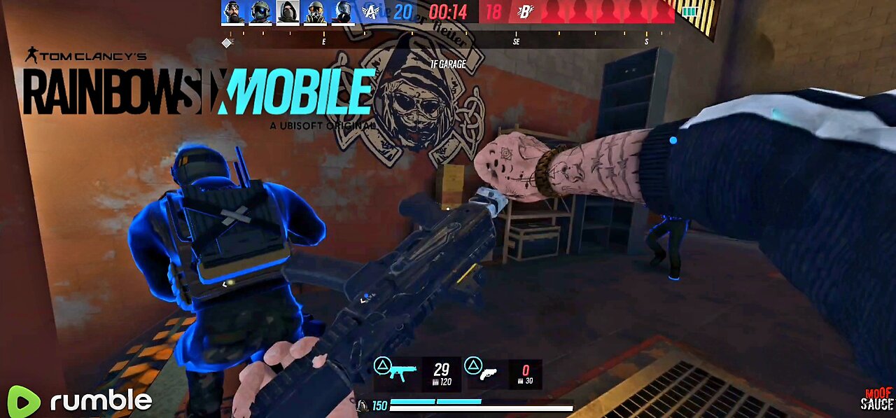 Tom Clancy’s Rainbow Six mobile!Team Deathmatch Gameplay..🔥HardWin🔥