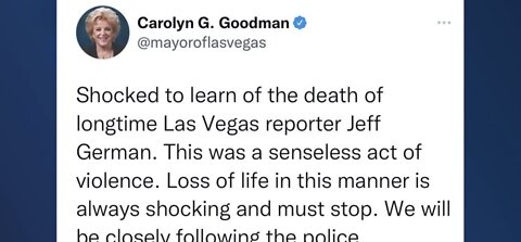 Community reacts to loss of Las Vegas reporter, Jeff German