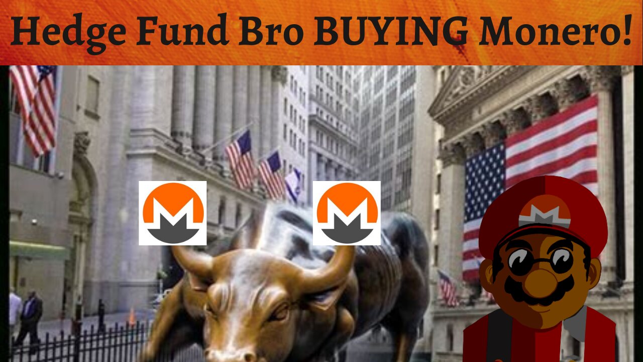 Hedge Fund Bros Are Buying Monero - Why This Is Only The Beginning | PLUS Other Monero Developments