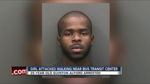 DNA helps arrest man accused of attacking woman walking near bus transit center