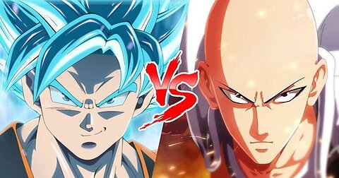 Goku Vs Saitama 💪🤜🤛