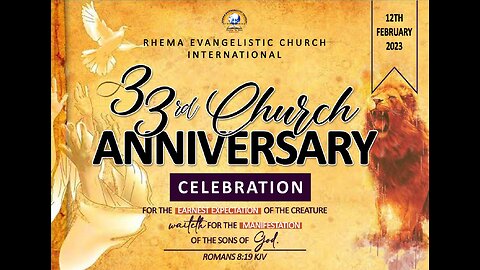 33rd Central Church Anniversary | February 12, 2023 | Morning Service