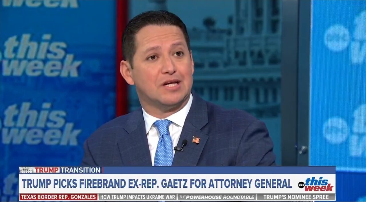 After Calling Gaetz A Scumbag Rep Tony Gonzales Says He Wants Him To Do Good Things