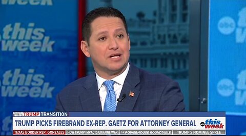 After Calling Gaetz A Scumbag Rep Tony Gonzales Says He Wants Him To Do Good Things