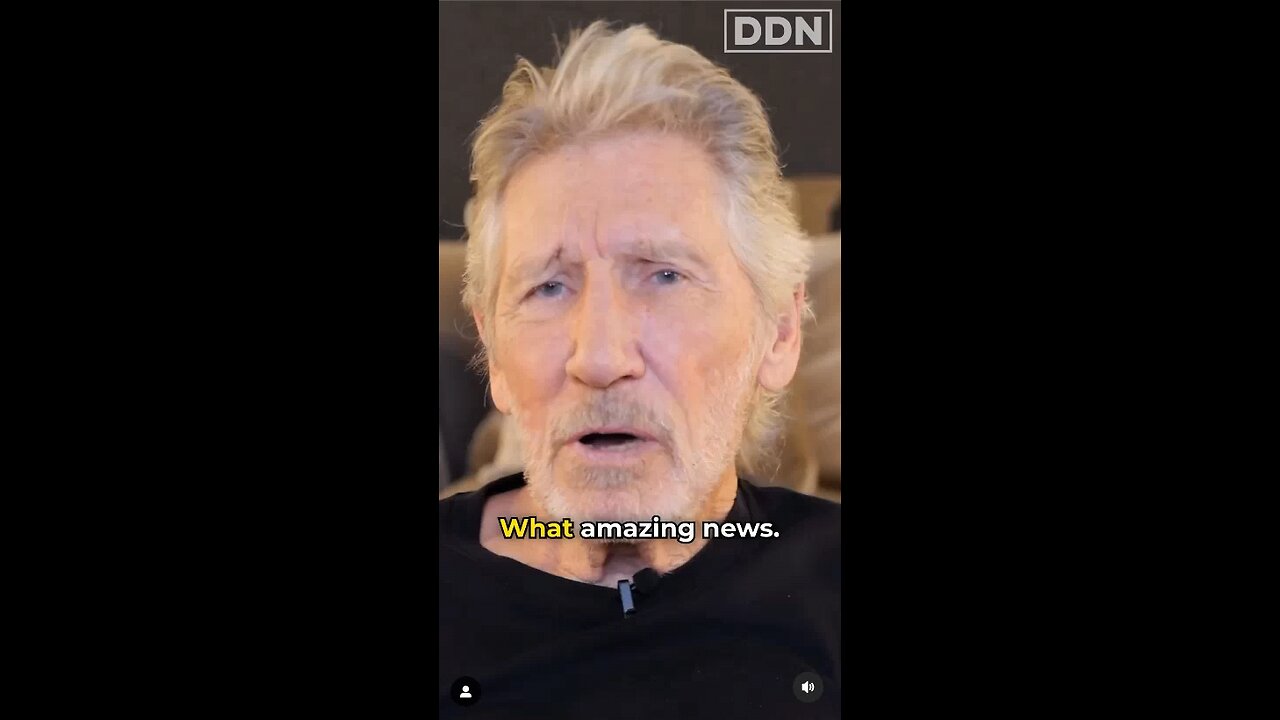 Julian is free - Roger Waters says thank you