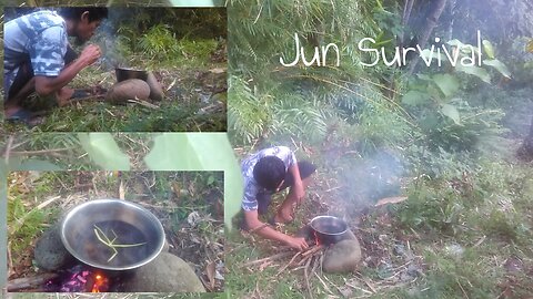 Today I cooked lemongrass and drank the cooking water for my body's health