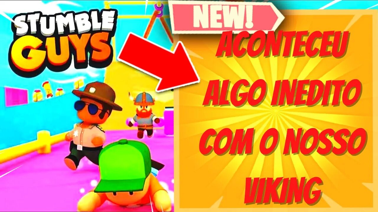 stumble guys SKIN VIKING SE DEU BEM DEU VITORIA !!!