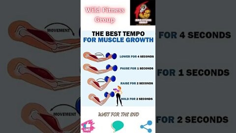 🔥The best tempo for muscle growth🔥#shorts🔥#wildfitnessgroup🔥20 July 2022🔥