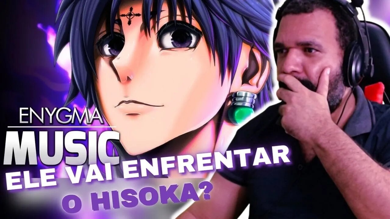 REAGINDO AO RAP O Sol e a Lua | Chrollo Lucilfer (Hunter x Hunter) | Enygma