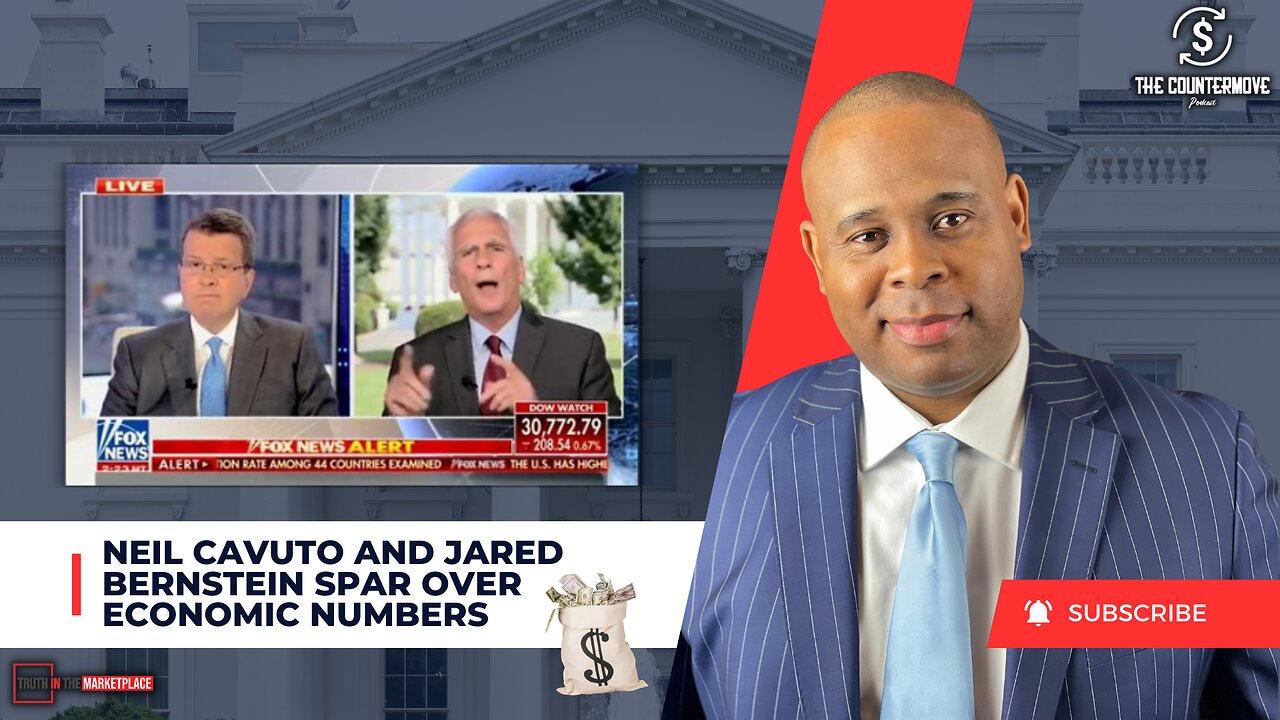 Fox Business' Neil Cavuto and Jared Bernstein Spar Over Economic Numbers