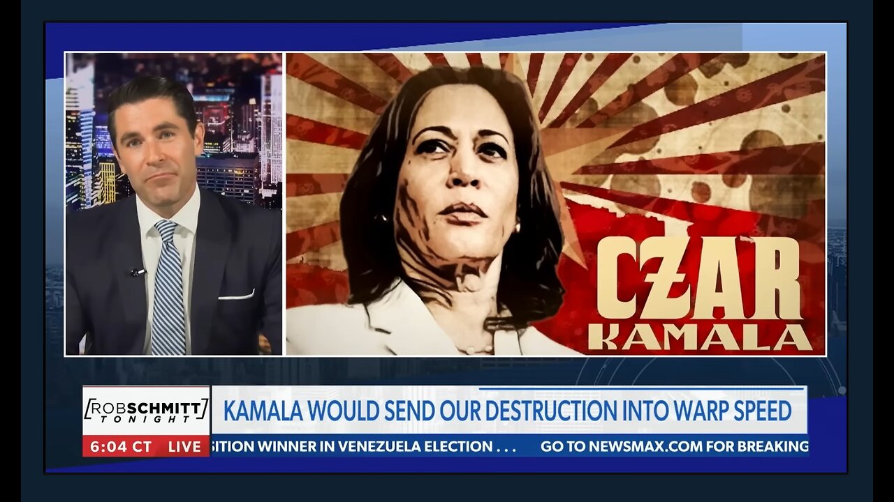 Rob Schmitt | Kamala's rise to power echoes Authoritarianism