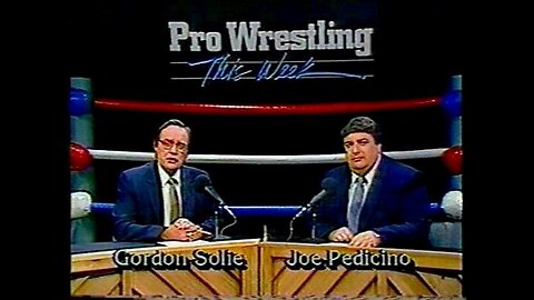 Pro Wrestling This Week w/Gordon Solie from 11/3/86 1986