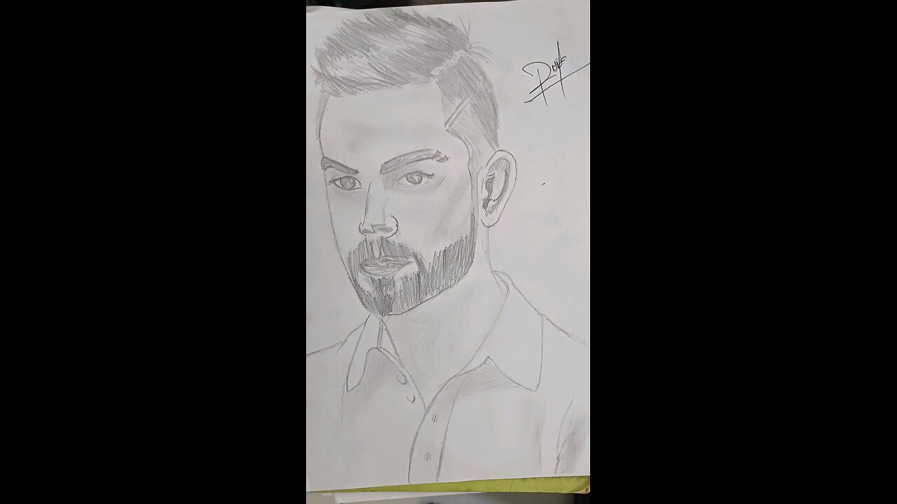 VIRAT KOHLI SKETCH ✍️❤️