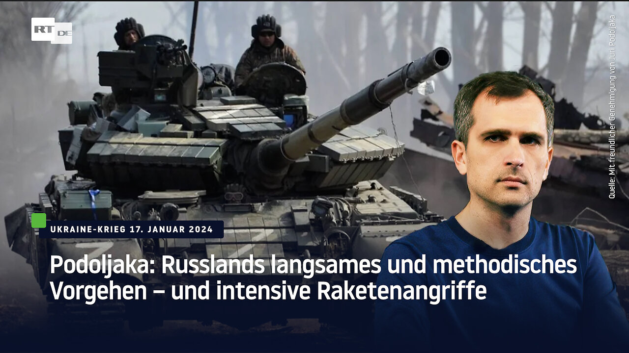 Podoljaka: Russlands langsames und methodisches Vorgehen – und intensive Raketenangriffe