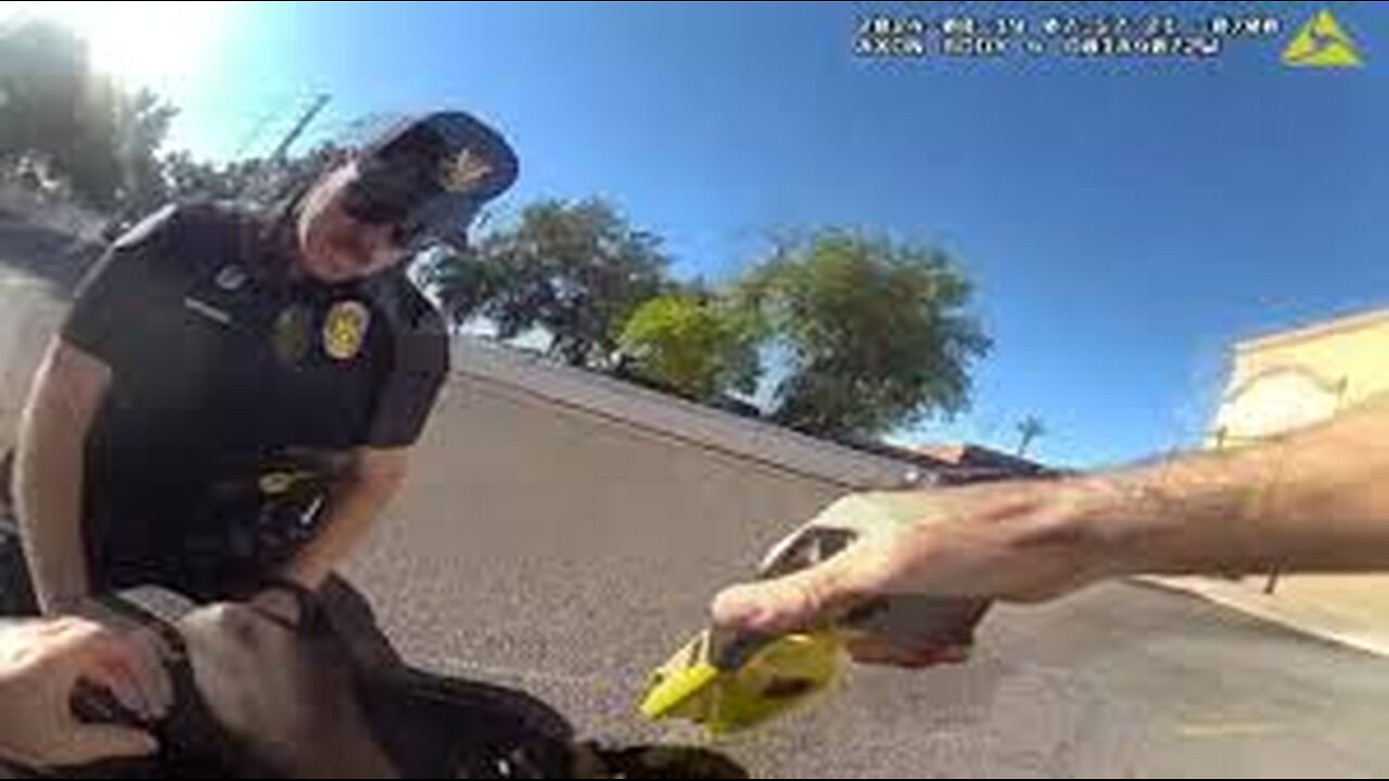 Bodycam Footage of Phoenix Officers Tasing and Punching Tyron McAlpin