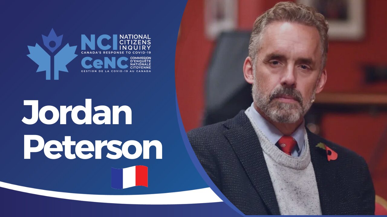 Lecture de la déclaration de Jordan Peterson, Ph. D., à une audience de la Commission d’enquête nationale citoyenne à Truro