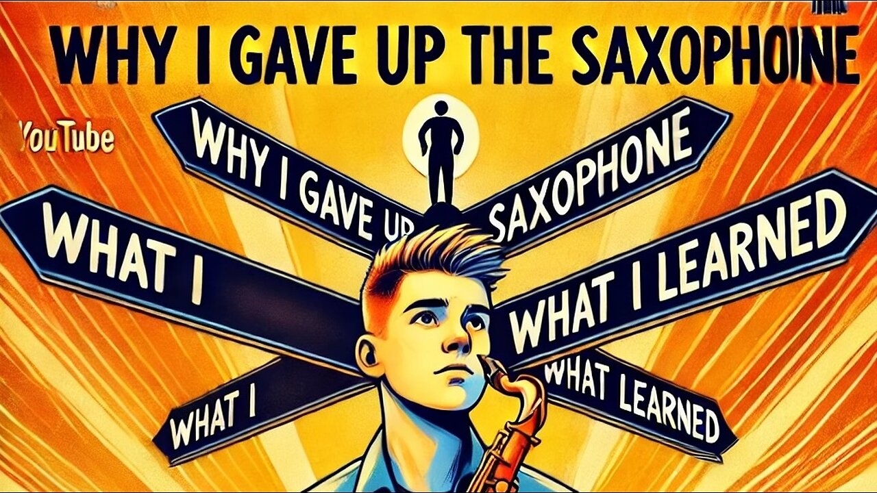 Why I Gave Up the Saxophone (And What I Learned)