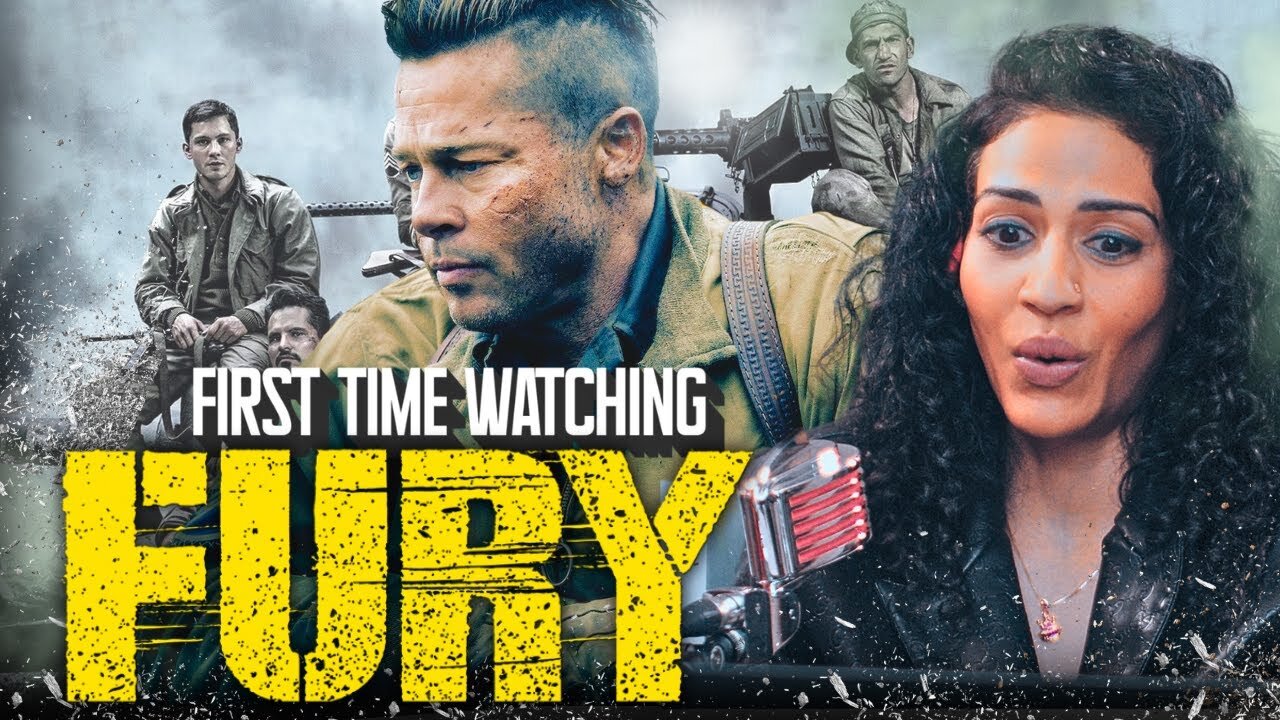 Fury (2014) First Time Watching * This was INTENSE* - Brad Pitt | Jon Bernthal | Michael Peña